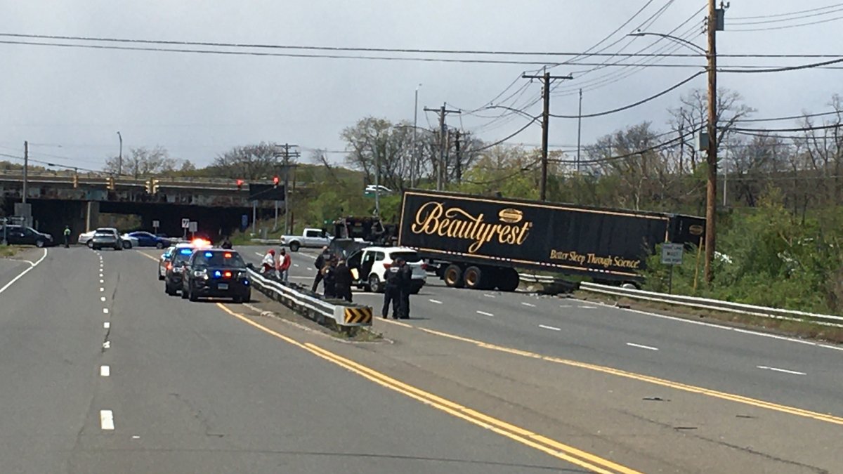 1 in Critical Condition After Tractor-Trailer Goes Down Embankment Off ...