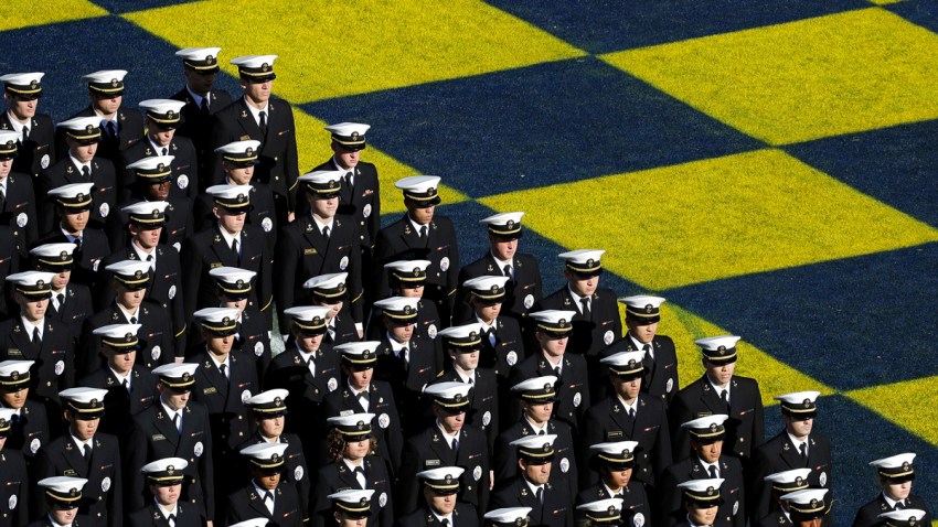 APTOPIX Memphis Navy Football