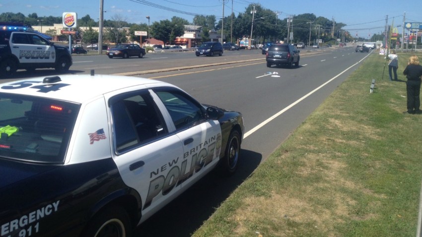 New Britain avenue pedestrian struck