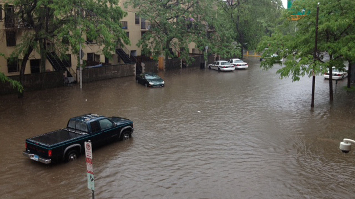 Rain Floods New Haven Streets NBC Connecticut