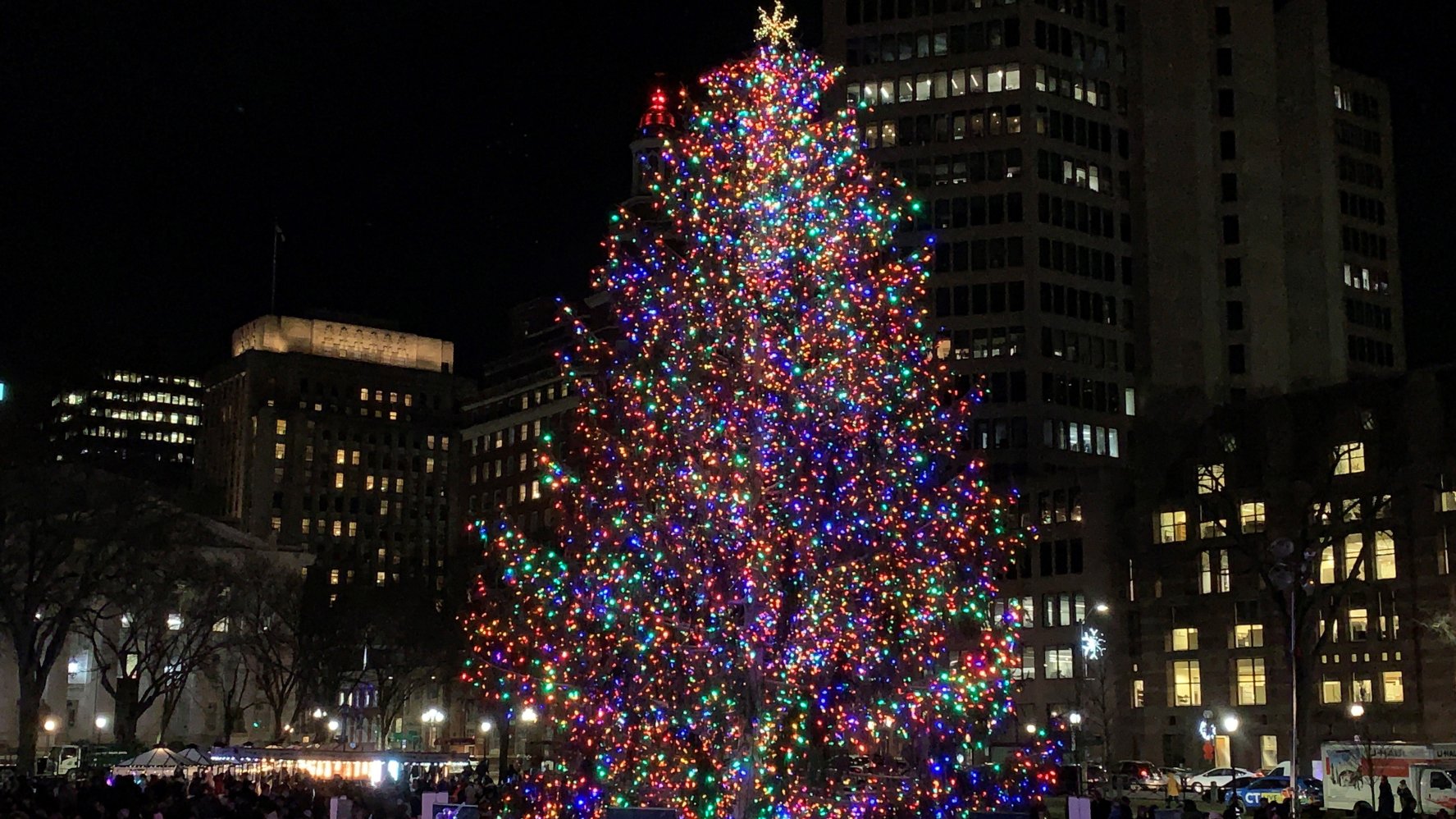 2019 New Haven Tree Lighting on NBC Connecticut NBC Connecticut
