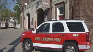 New London fire SUV