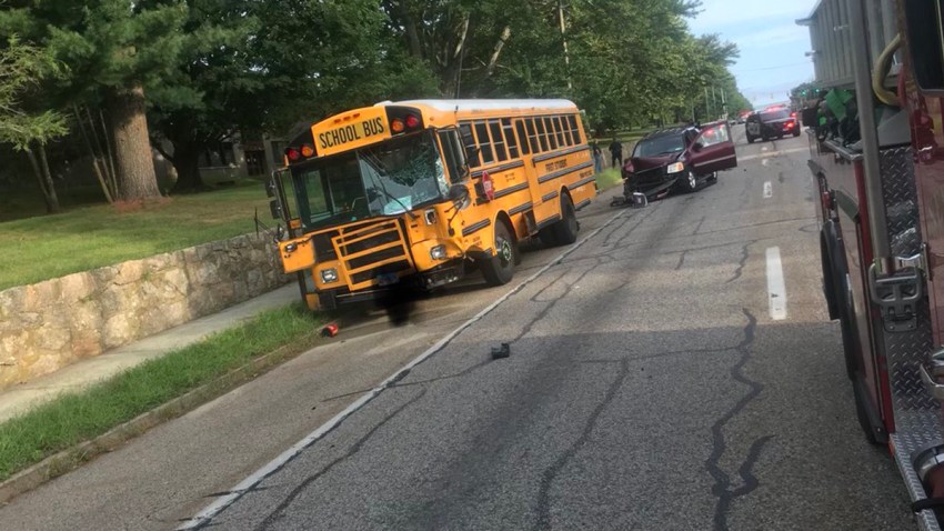 3 Injured in Crash Involving School Bus in New London NBC Connecticut