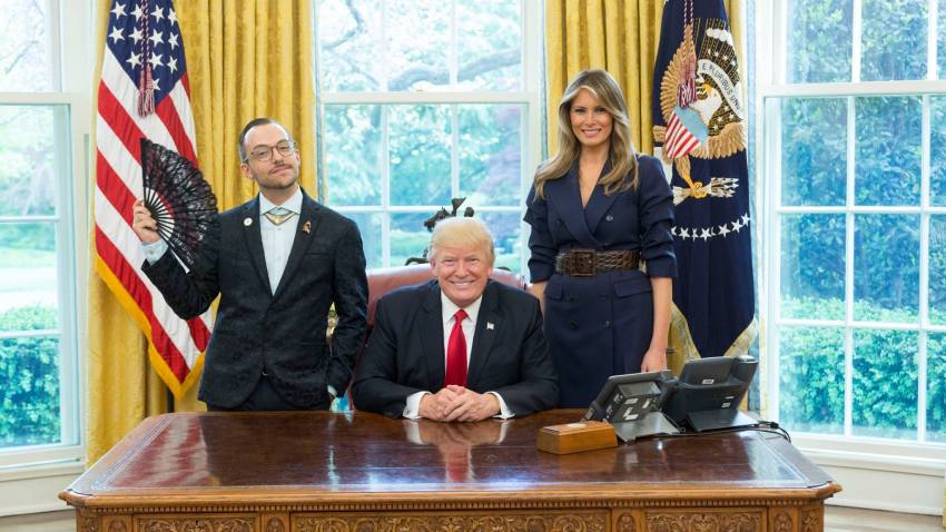 Nikos Giannopoulos RI Teacher of the Year WH visit photo