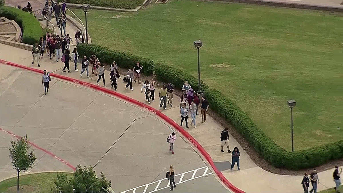 An active shooter situation was reported on Wednesday at North Lake College in Irving.