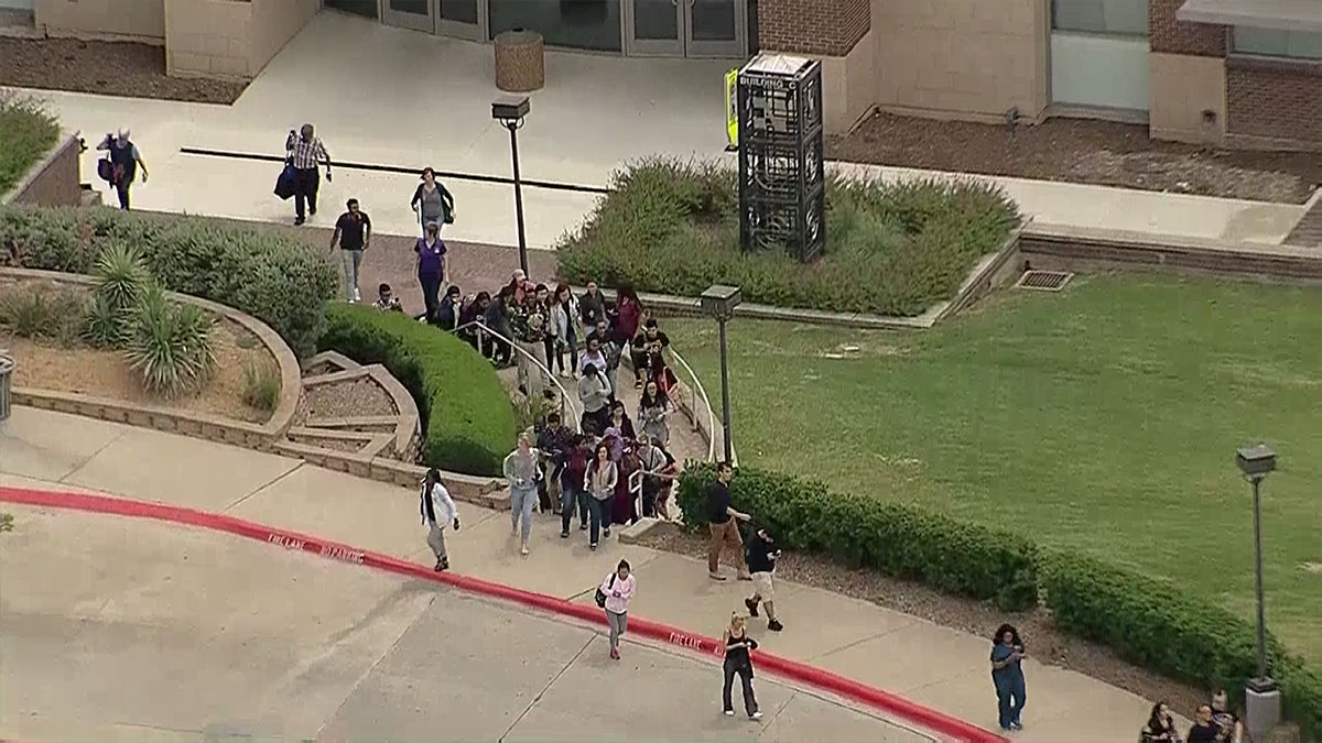An active shooter situation was reported on Wednesday at North Lake College in Irving.
