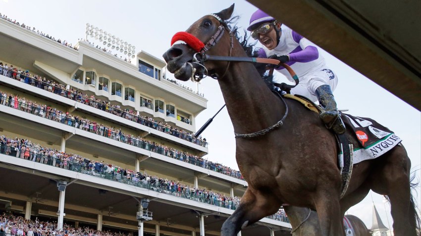 APTOPIX Kentucky Derby Horse Racing