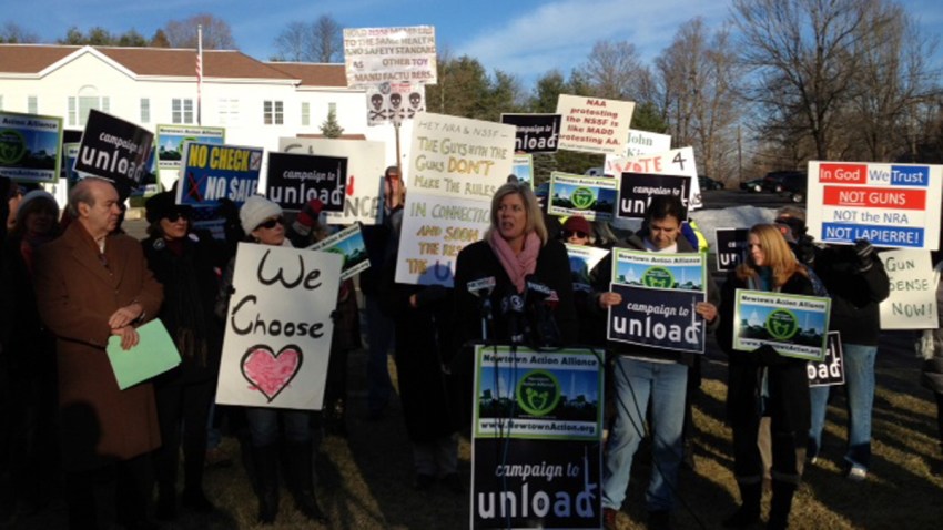 Rally Outside National Shooting Sports Foundation 1200