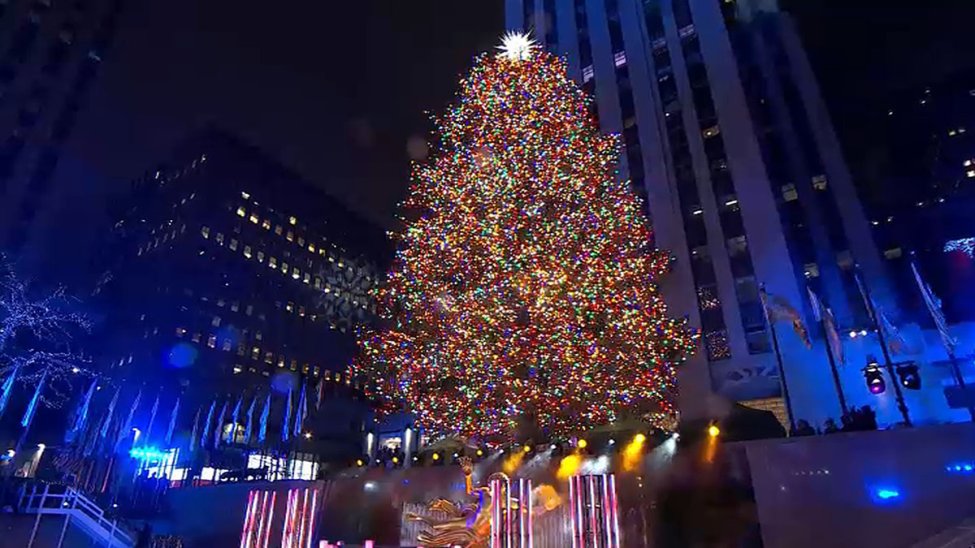 Christmas Tree Lighting Rockefeller Center 2025