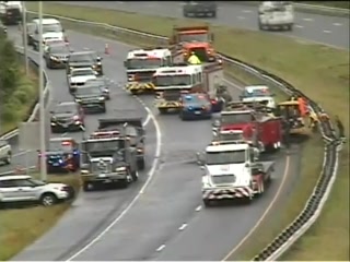 CRash on Route 9 in Middletown