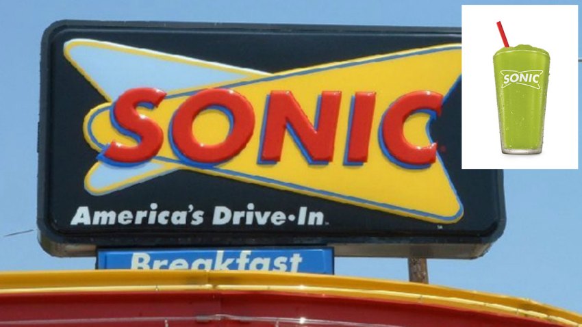 SONIC pickle slushie