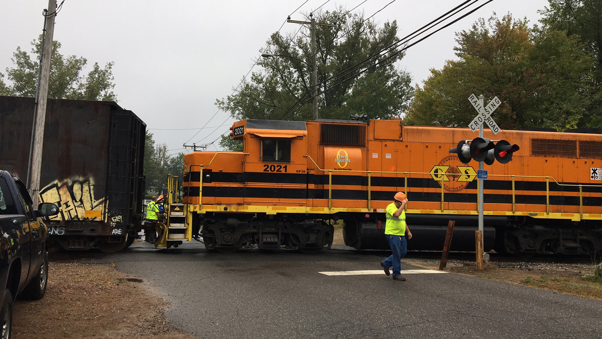 One Taken to Hospital After Accident Involving Car and Train in Stafford NBC Connecticut
