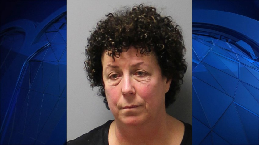 State Police photo of arrest at Bradley Airport