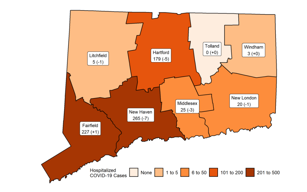Covid 19 Hospitalizations In Conn Continue To Decline As Cases Exceed 40 000 Nbc Connecticut