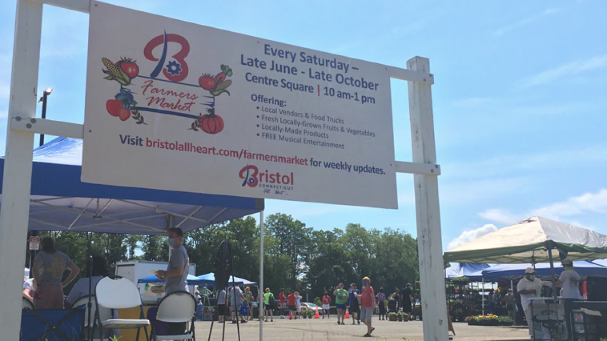 Bristol Farmers Market Opens With Social Distancing Measures in Place