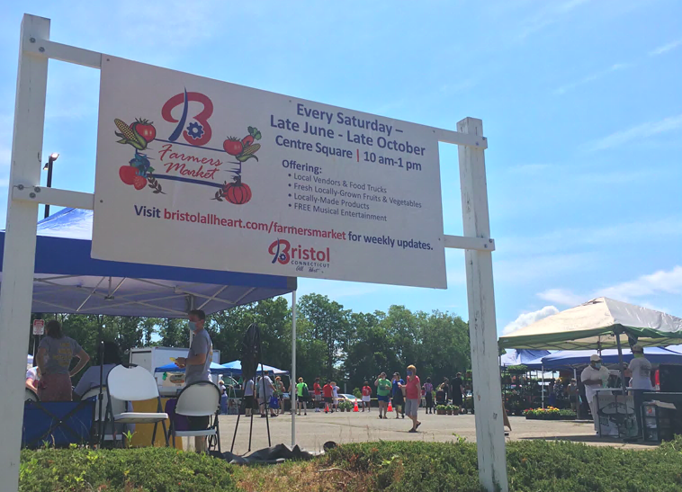 Bristol Farmers Market Opens With Social Distancing Measures in Place