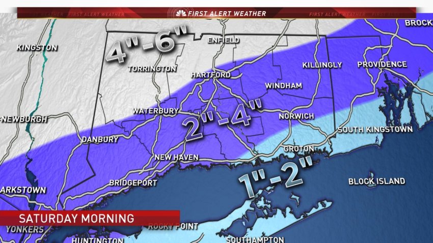 Snow map Dec 16