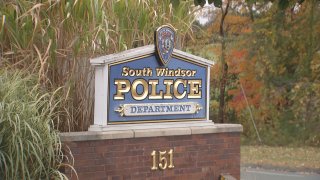 South Windsor Police sign