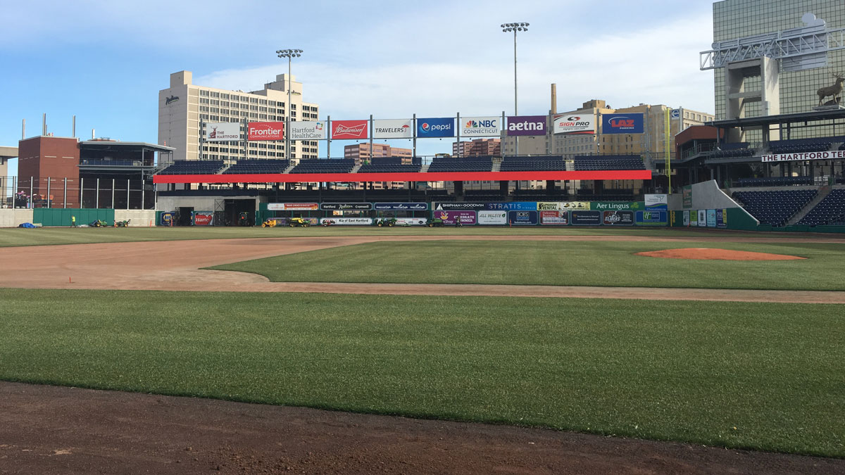 There are only 204 days until YG baseball is back at Dunkin' Donuts Park.  It's fine, we're fine 🥹