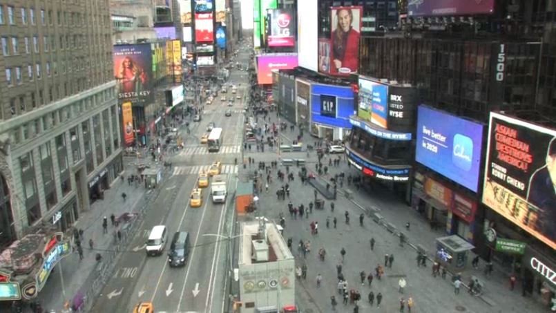 new york city live camera times square