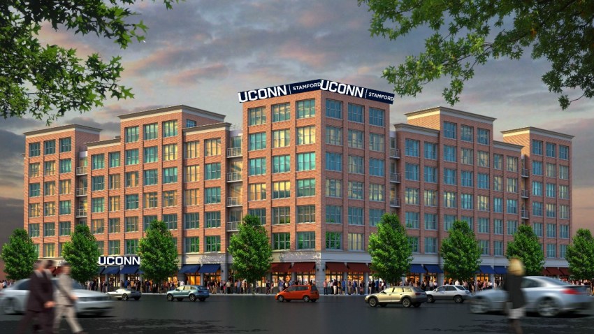 UConn Stamford Housing Rendering