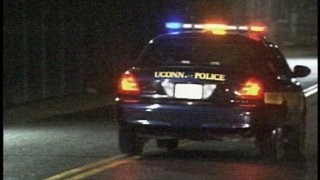 UConn police car