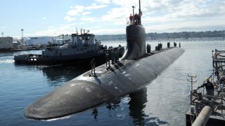 Navy submarine USS Connecticut