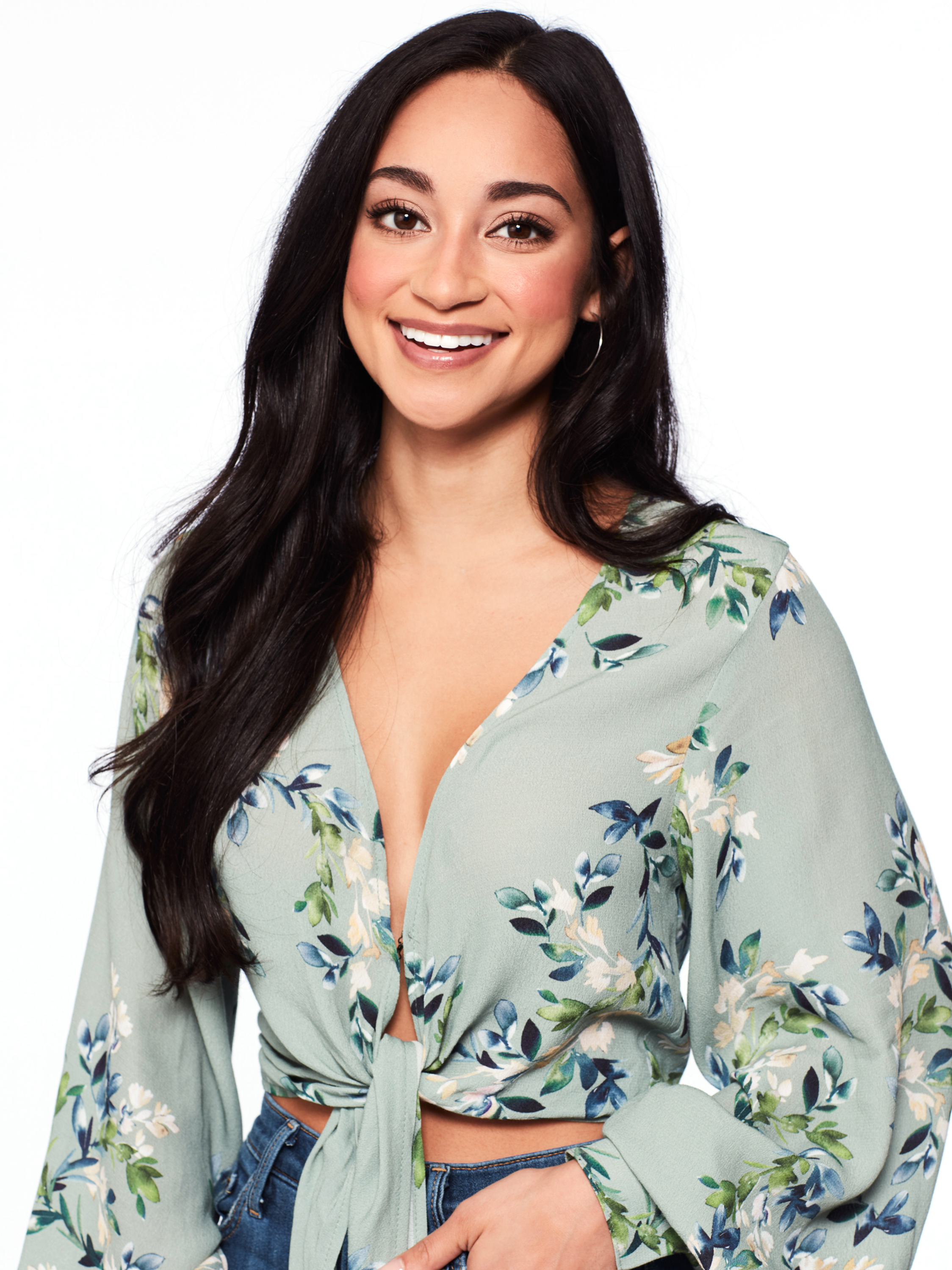 Victoria F., a contestant on the 24th edition of ABC's reality series "The Bachelor."