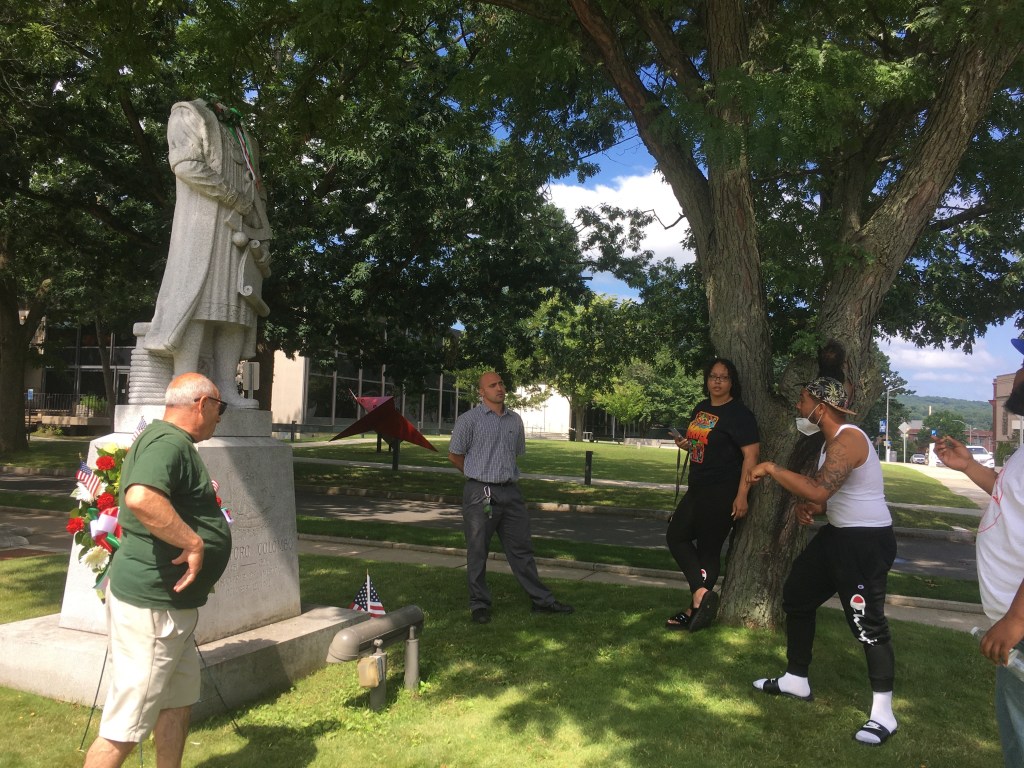 Oxnard Residents Gather To Protest Police Brutality Following The