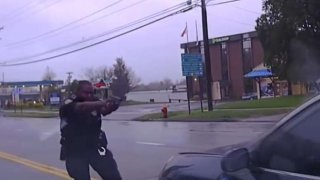 Wethersfield Police Shooting Eulizier Dashcam