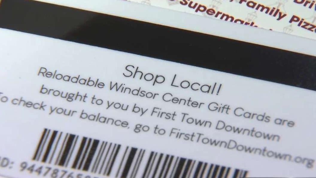 Windsor Center Hopes Unique Gift Cards Drive Up Business