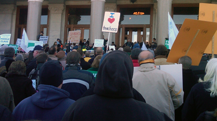 Wisconsin Rally in Hartford