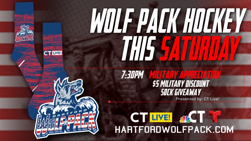 Wolf Pack Military Appreciation Socks