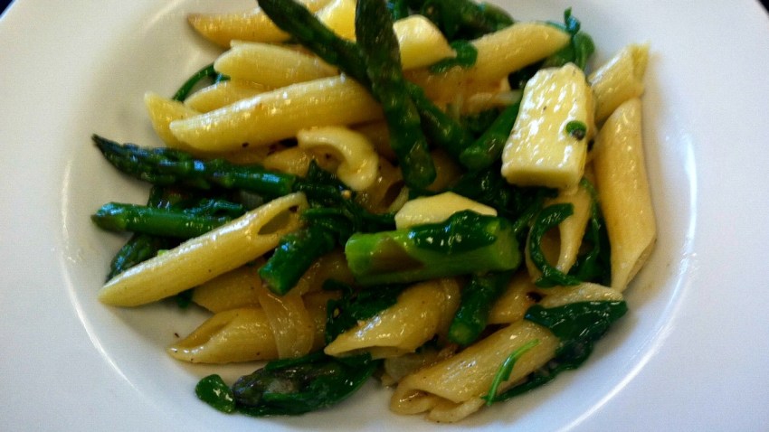 asparagus with cheese
