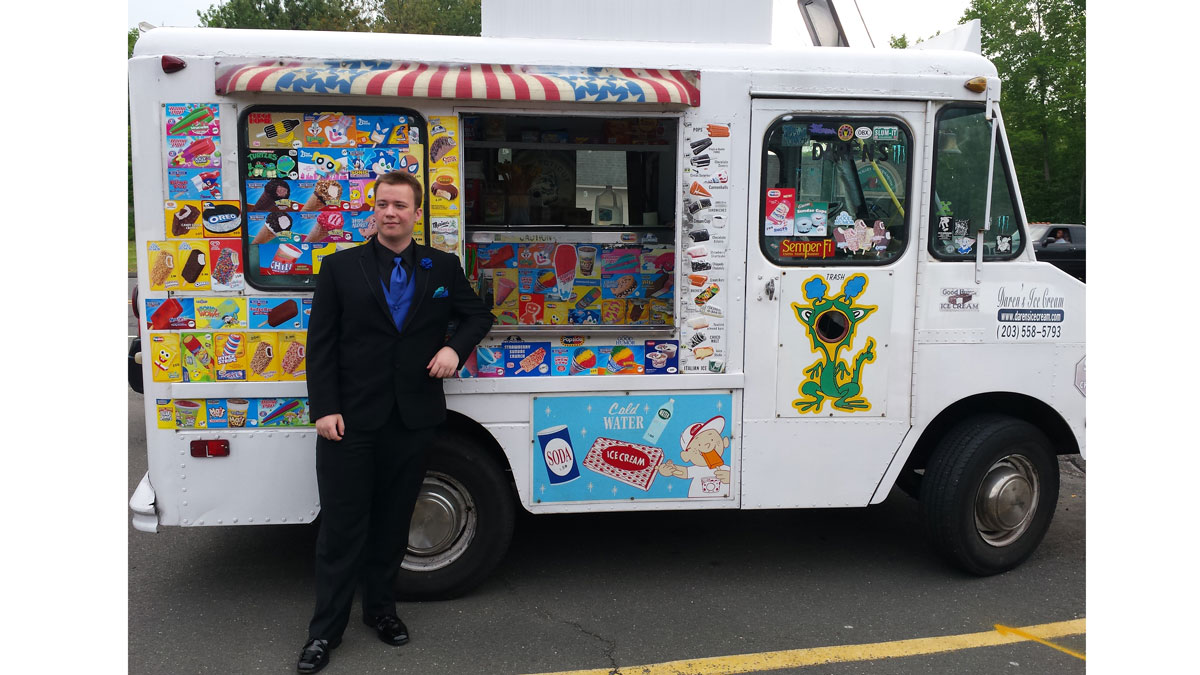 Chill Ride Bristol Teen Takes Ice Cream Truck to Prom NBC Connecticut