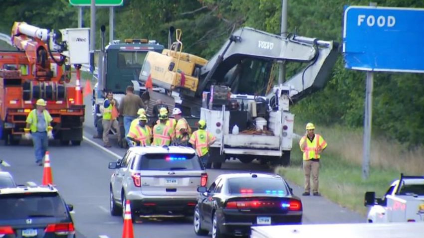 berlin truck hits overpass