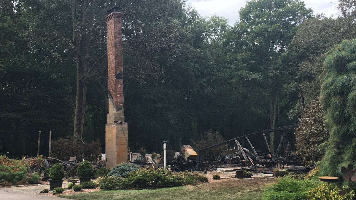 Fire Destroys Colchester Home, Only Chimney Left Standing – NBC Connecticut