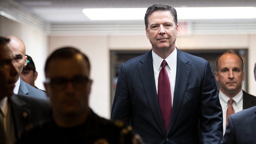 Former FBI Director James Comey under investigation for post seen as a potential threat to Trump's life