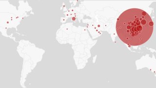 Coronavirus Spread Map