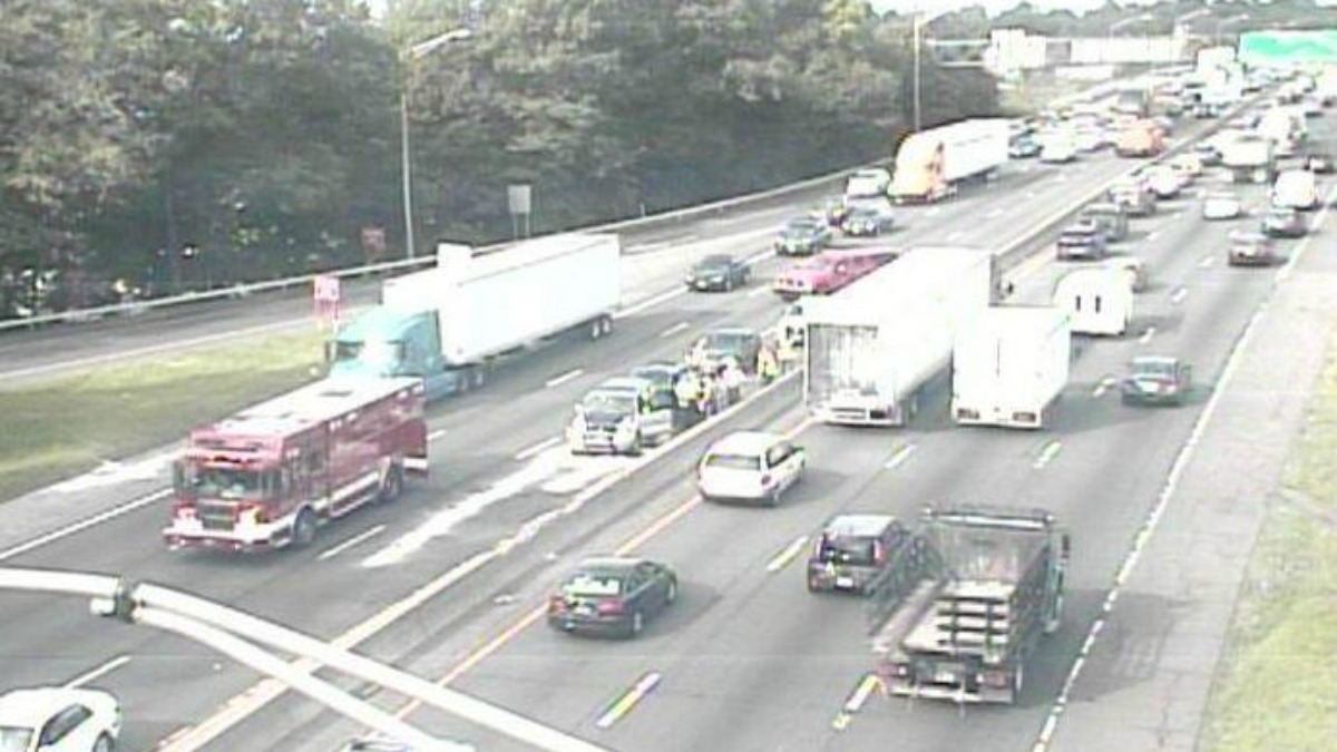 Crash Causing Major Delays on I95 North in Norwalk NBC Connecticut