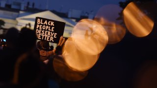 DC protest sign