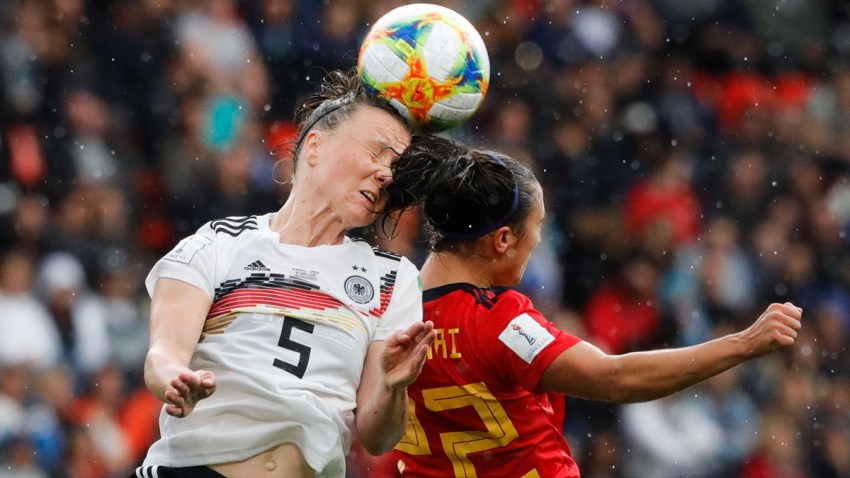 APTOPIX France Spain Germany WWCup Soccer