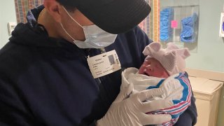 Carson Daly and daughter Goldie