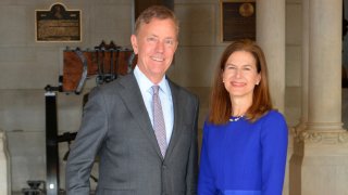 Governor Ned Lamont and Lieutenant Governor Bysiewicz