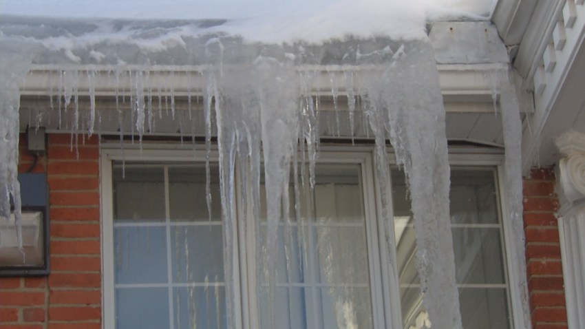 ice dams icicles