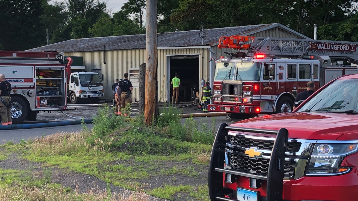 Fire Damages Wallingford Landscaping Company NBC Connecticut