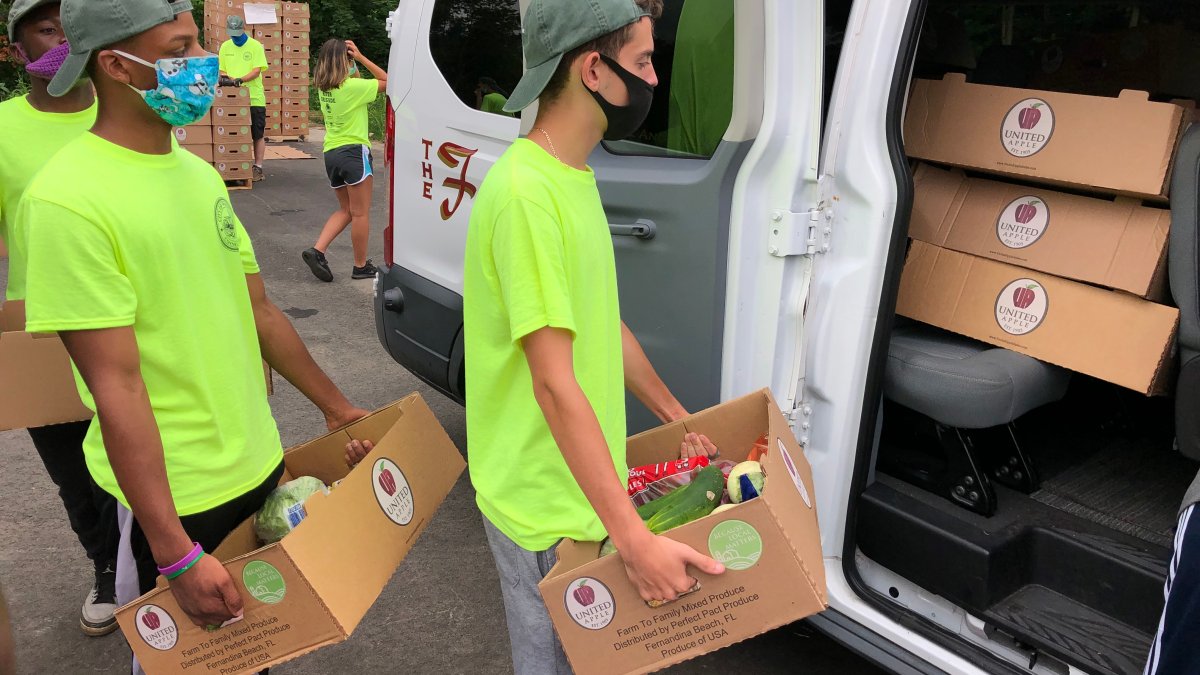 Waterbury Food Drive Feeds Hundreds of Families NBC Connecticut