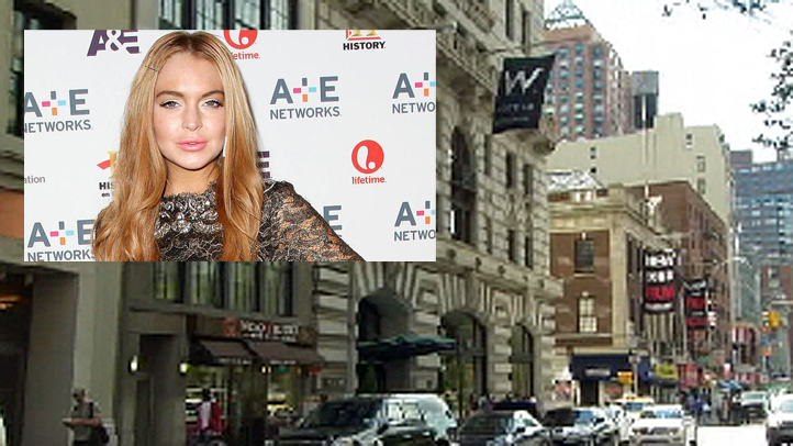 lohan w hotel in house 2