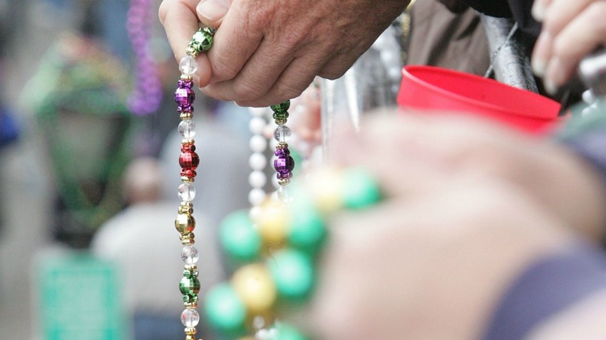 mardi gras beads