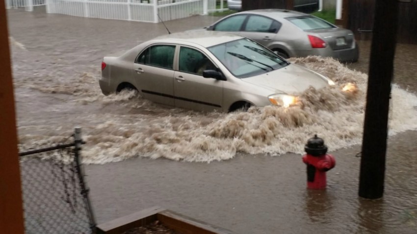 meriden flooding prescott street